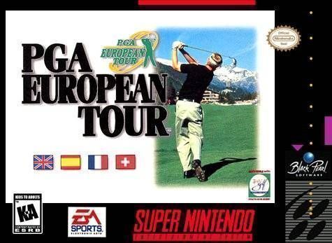 PGA European Tour (USA) Super Nintendo GAME ROM ISO