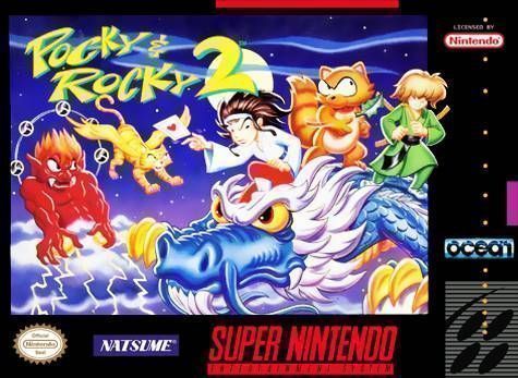 Pocky & Rocky 2 (USA) Super Nintendo GAME ROM ISO