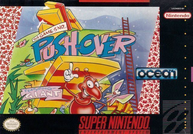 Push-Over (USA) Super Nintendo GAME ROM ISO