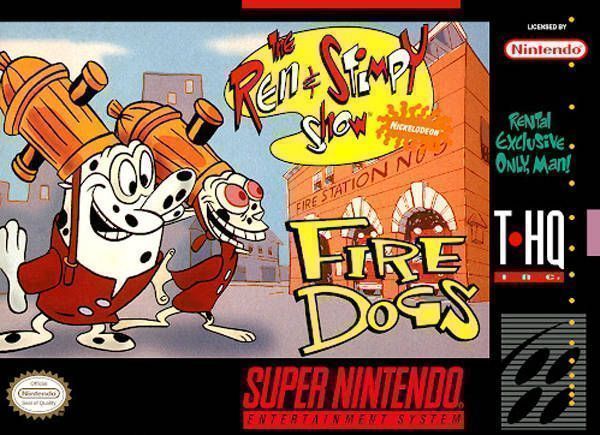 Ren & Stimpy Show, The – Fire Dogs (USA) Super Nintendo GAME ROM ISO