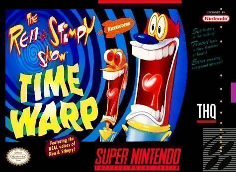 Ren And Stimpy Show, The – Time Warp (Europe) Super Nintendo GAME ROM ISO