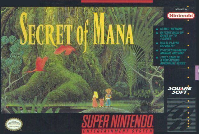 Secret Of Mana (V1.1) (Europe) Super Nintendo GAME ROM ISO