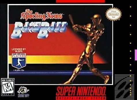 Sporting News Power Baseball, The (USA) Super Nintendo GAME ROM ISO