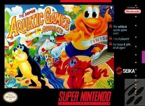 Super Aquatic Games, The (USA) Super Nintendo GAME ROM ISO