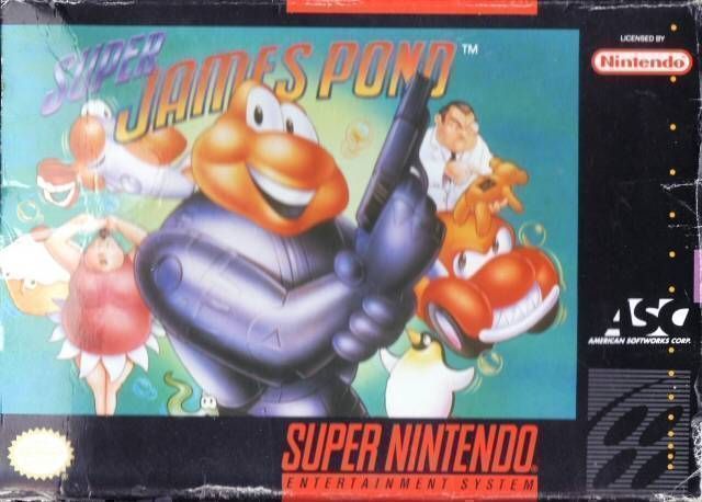 Super James Pond 2 (Europe) Super Nintendo GAME ROM ISO