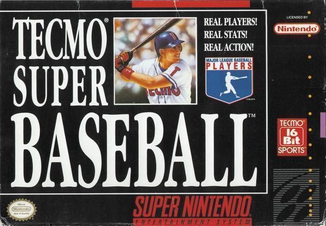 Tecmo Super Baseball (USA) Super Nintendo GAME ROM ISO