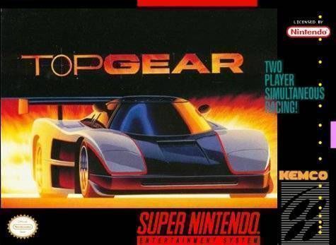 Top Gear (Europe) Super Nintendo GAME ROM ISO