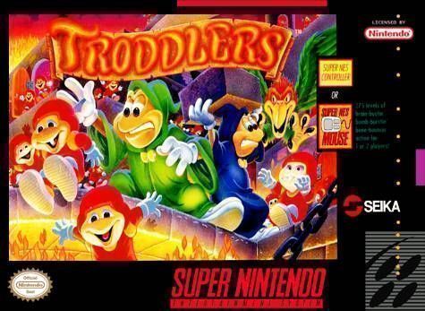 Troddlers (USA) Super Nintendo GAME ROM ISO