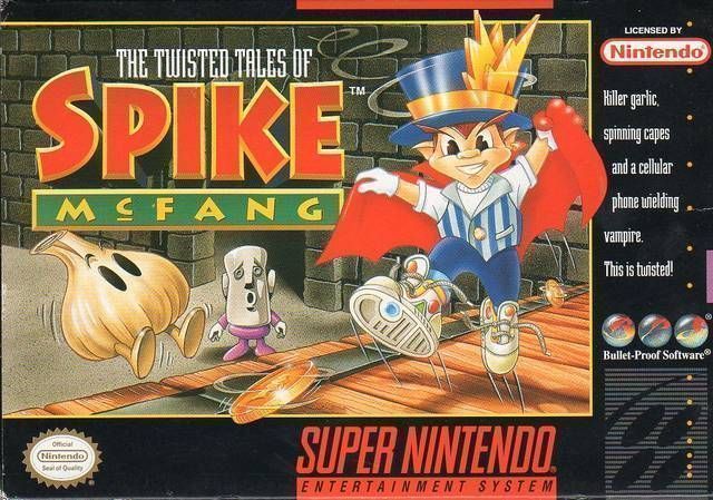 Twisted Tales Of Spike McFang, The (USA) Super Nintendo GAME ROM ISO