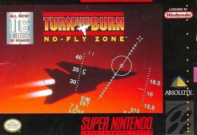 Turn And Burn – No-Fly Zone (Europe) Super Nintendo GAME ROM ISO