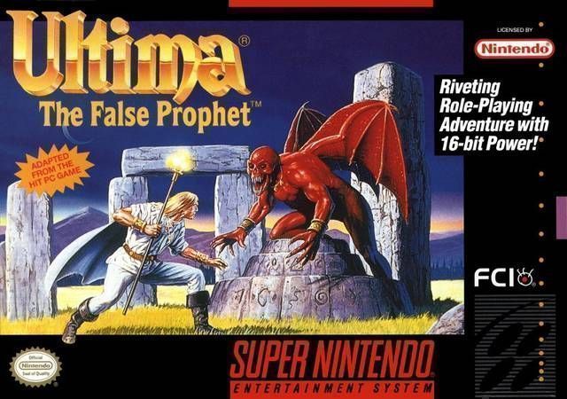 Ultima VI – The False Prophet (Japan) Super Nintendo GAME ROM ISO