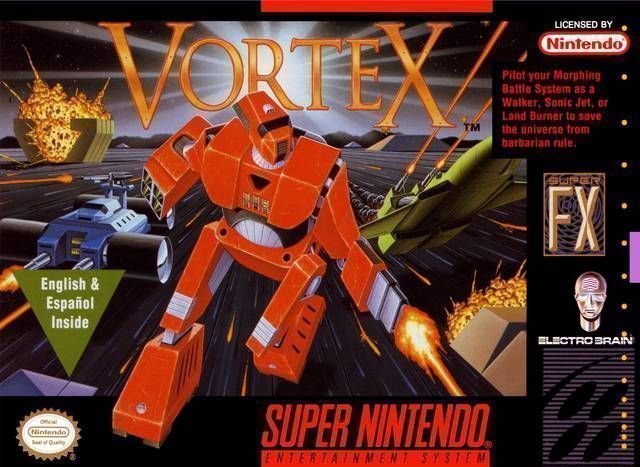 Vortex (Japan) Super Nintendo GAME ROM ISO