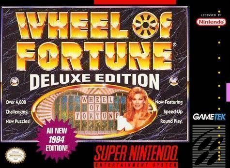 Wheel Of Fortune – Deluxe Edition (USA) Super Nintendo GAME ROM ISO