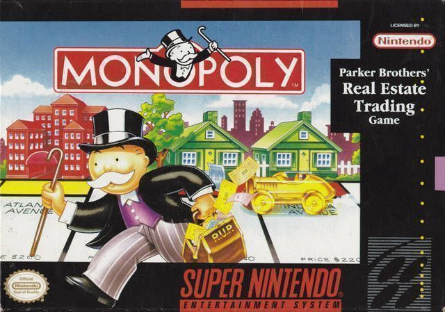 Monopoly (Japan) Super Nintendo GAME ROM ISO