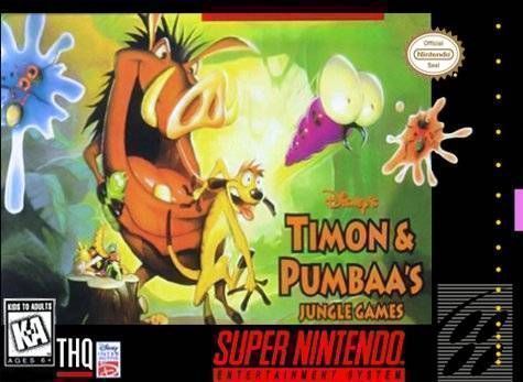 Timon & Pumbaa’s Jungle Games (Europe) Super Nintendo GAME ROM ISO