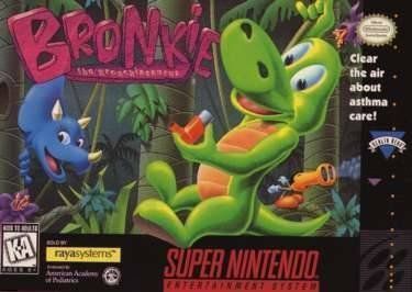 Bronkie Health Hero (USA) Super Nintendo GAME ROM ISO