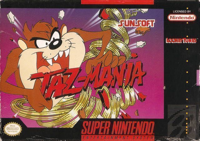 Taz-Mania (Europe) Super Nintendo GAME ROM ISO