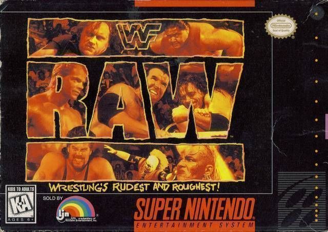 WWF Raw (Europe) Super Nintendo GAME ROM ISO