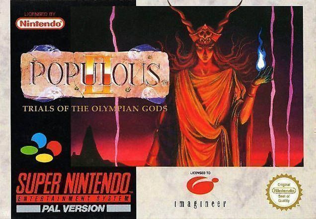 Populous 2 – Trials Of The Olympian Gods (Europe) Super Nintendo GAME ROM ISO