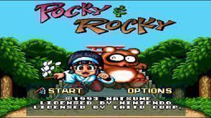 Pocky & Rocky – Sample Cart (NG-Dump Known) (Europe) Super Nintendo GAME ROM ISO