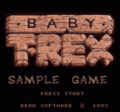 Baby T-Rex (Beta) (USA) Super Nintendo GAME ROM ISO