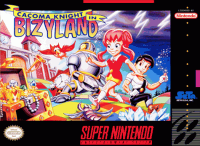 Cacoma Knight In Bizyland (USA) Super Nintendo GAME ROM ISO