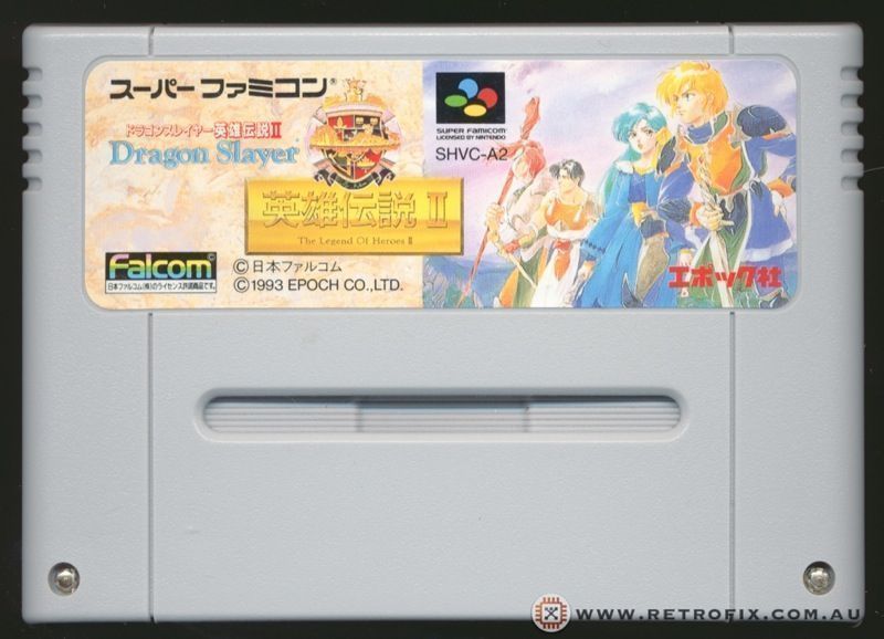 Dragon Slayer – Legend Of Heroes 2 (Japan) Super Nintendo GAME ROM ISO