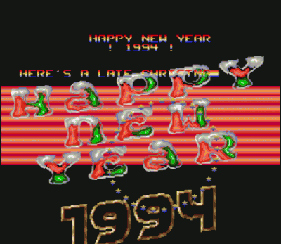 Happy New Year 94 (PD) (USA) Super Nintendo GAME ROM ISO