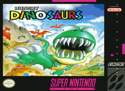 Hungry Dinosaurs (Europe) Super Nintendo GAME ROM ISO