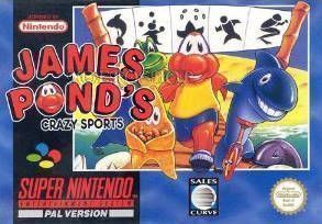 James Pond’s Crazy Sports (Europe) Super Nintendo GAME ROM ISO