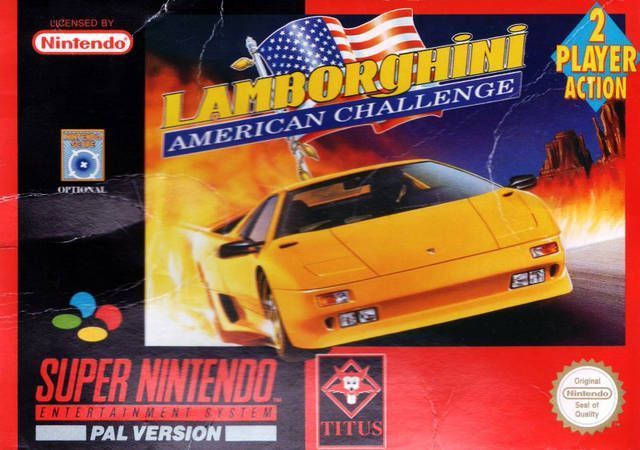 Lamborghini – American Challenge (Europe) Super Nintendo GAME ROM ISO