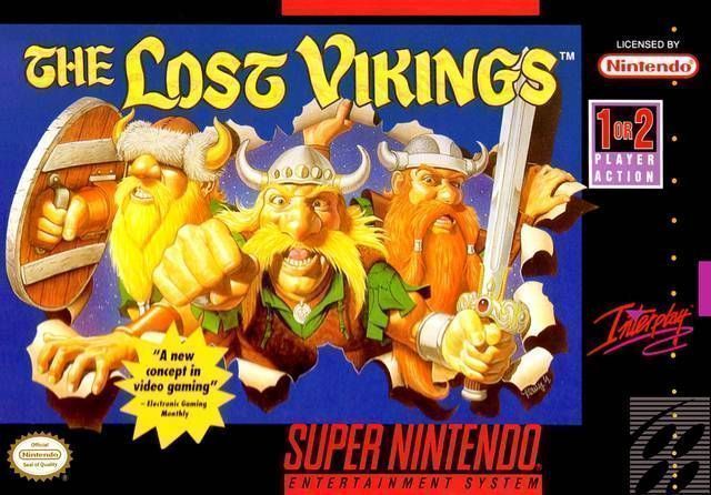 Lost Vikings, The (Beta) (USA) Super Nintendo GAME ROM ISO