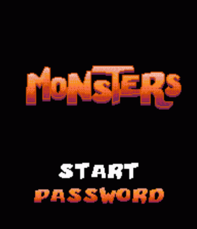 Monsters (Beta) (USA) Super Nintendo GAME ROM ISO