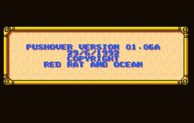 Pushover (Beta) (USA) Super Nintendo GAME ROM ISO