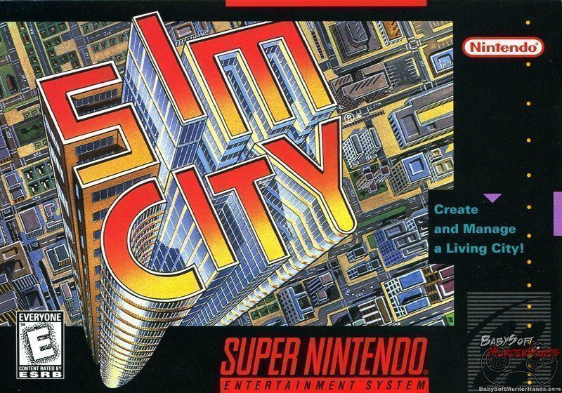 Sim City (France) Super Nintendo GAME ROM ISO