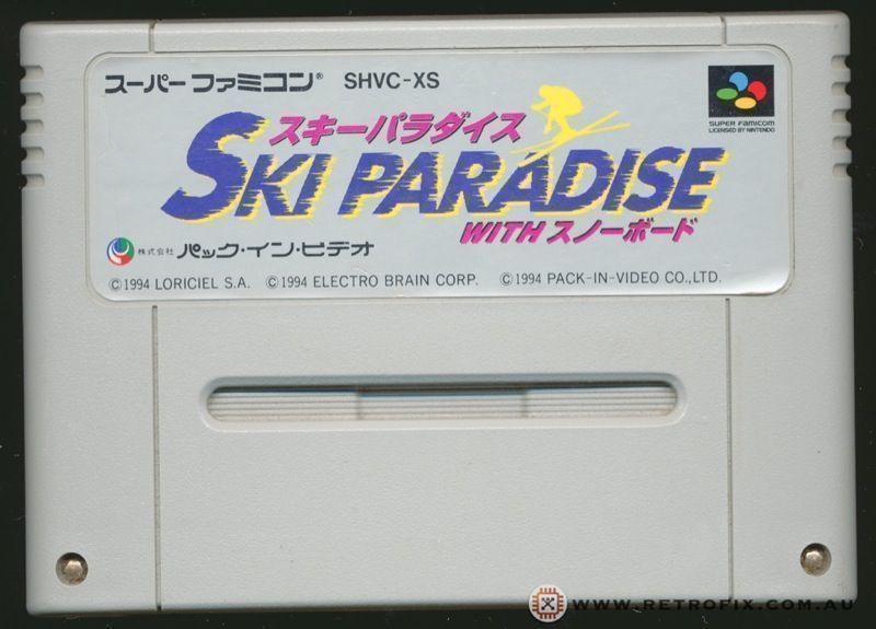 Ski Paradise (Japan) Super Nintendo GAME ROM ISO