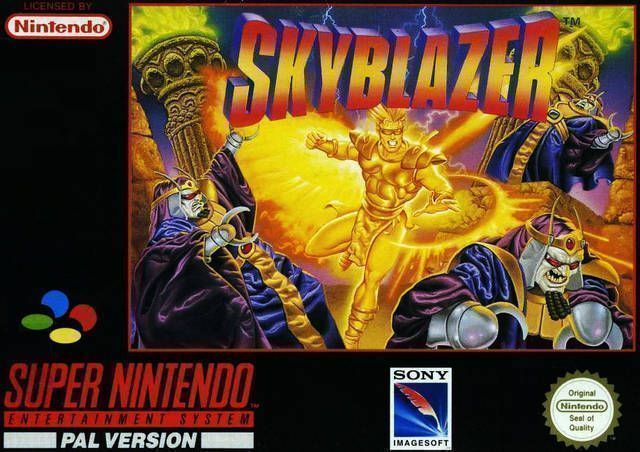 Sky Blazer (Europe) Super Nintendo GAME ROM ISO