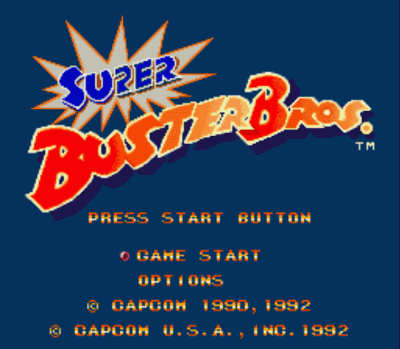 Super Buster Brothers (V1.0) (USA) Super Nintendo GAME ROM ISO