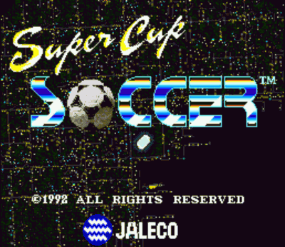 Super Cup Soccer (Japan) Super Nintendo GAME ROM ISO