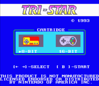 Tri-Star Dos – NES-SNES (Adaptor BIOS) (USA) Super Nintendo GAME ROM ISO