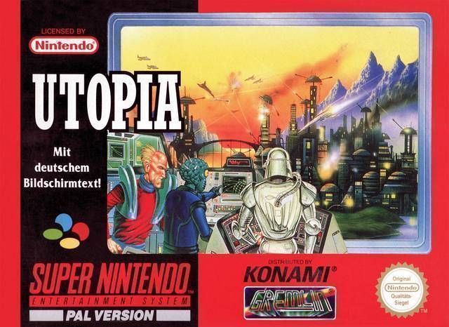 Utopia (Beta) (USA) Super Nintendo GAME ROM ISO