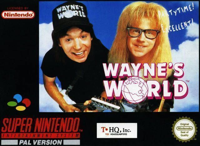 Wayne’s World (Europe) Super Nintendo GAME ROM ISO